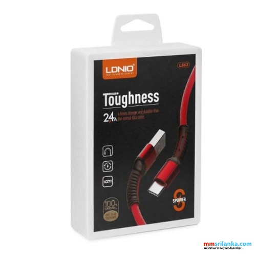 LDNIO LS63 Toughness Lightning 1m Cable